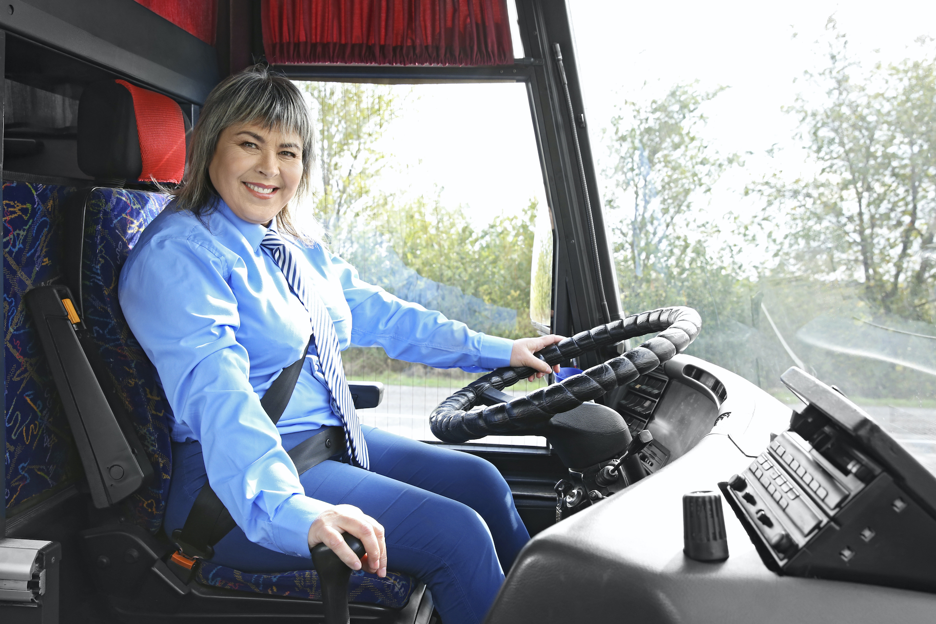 Female truck driver